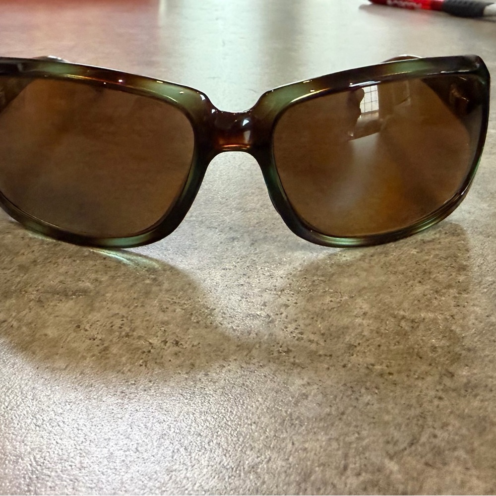 Costa Isabela Shiny Seagrass with Amber lenses Sunglasses with Case - Picture 6 of 8